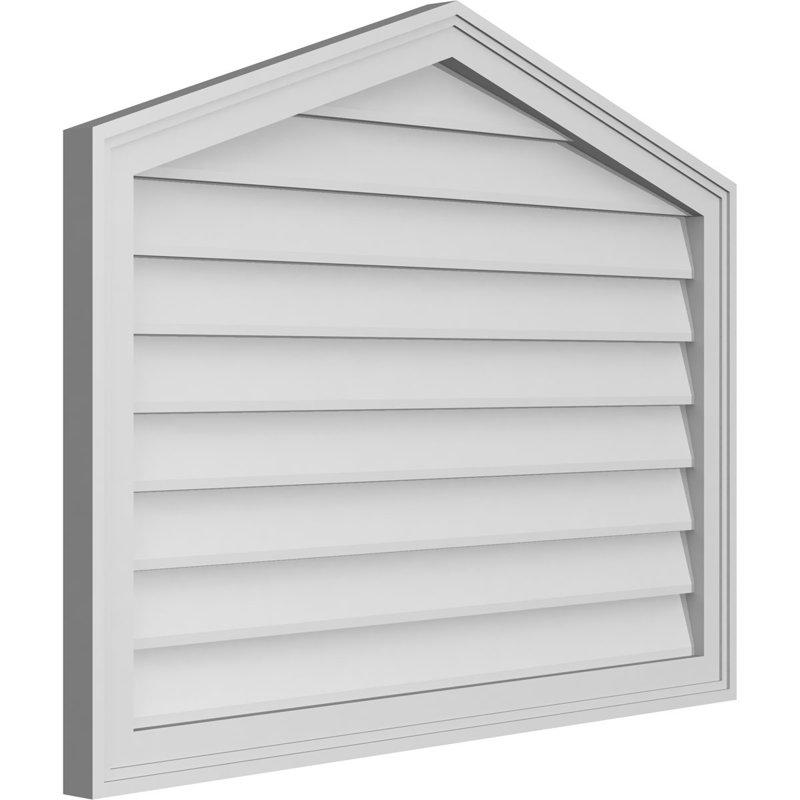 Ventilé à pignon non-fonctionnel Signature, H 28 po x l 36 po x P 1,5 po