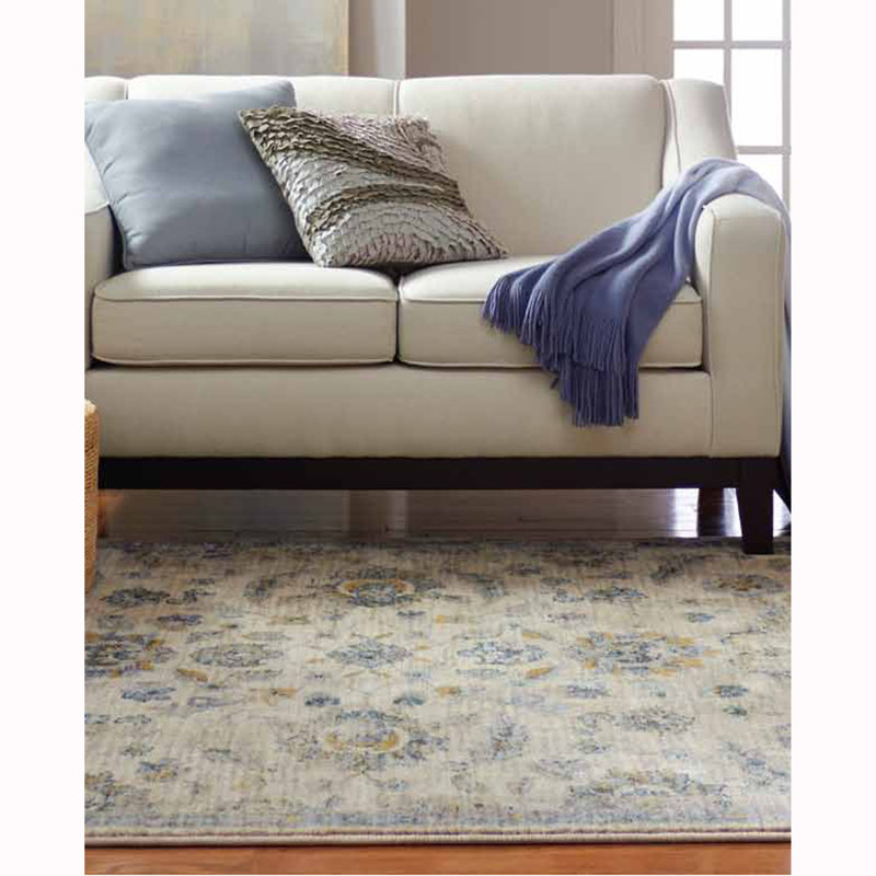 Tapis beige Breland, Rectangle 9 pi 10 po x 12 pi 10 po