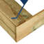 Harriet Bee Vasek Solid Wood Rectangle Sandbox with Cover-63875807