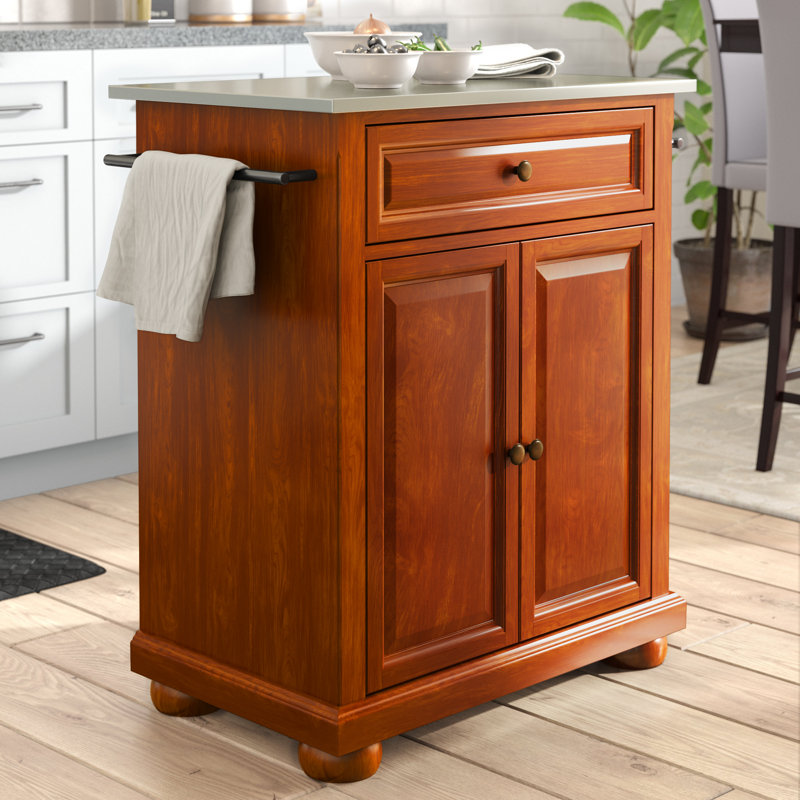 Hedon Kitchen Cart, Classic Cherry