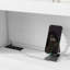 Lit plateforme avec rangement en bois massif Amayas-1982893063