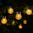 Outdoor Solar Cracked Glass Light