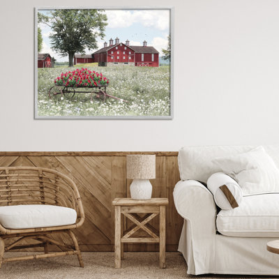 Old Milton Farm Framed Giclee, design by Lori Deiter