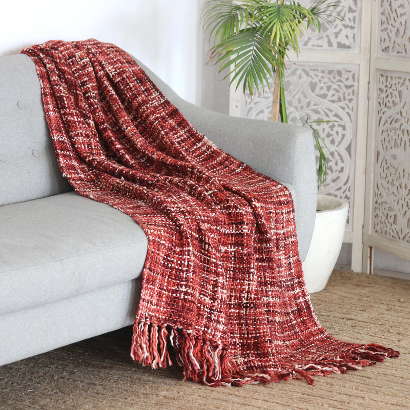 Hand Woven Throw Blanket
