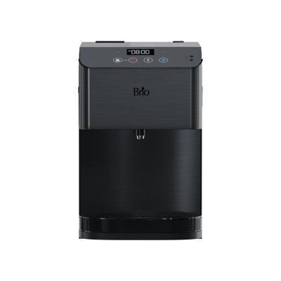 Brio Black Countertop Bottleless Electric Filtered Water Dispenser