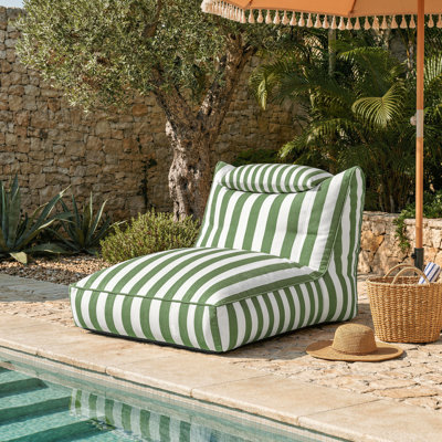 Polyester Blend Outdoor Friendly Refillable Bean Bag Chair