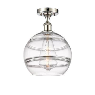 Plafonnier semi-encastré 1 lumière Ballston - Adrieanna