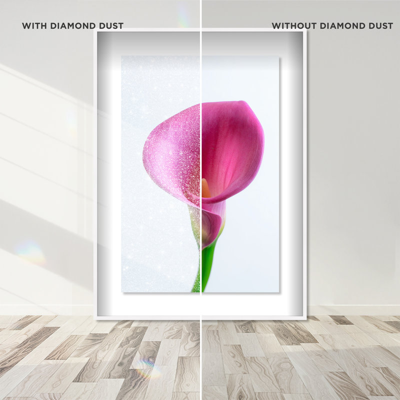 Pink Luminescence I Framed Graphic Art, 55.5"H x 37.5"W, White Shadowbox