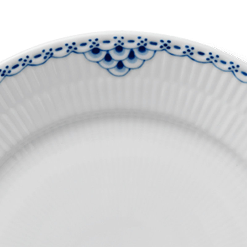Princess Royal Copenhagen Plate, 8.7" W