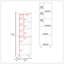 Armoire de cuisine Shiffock, blanc