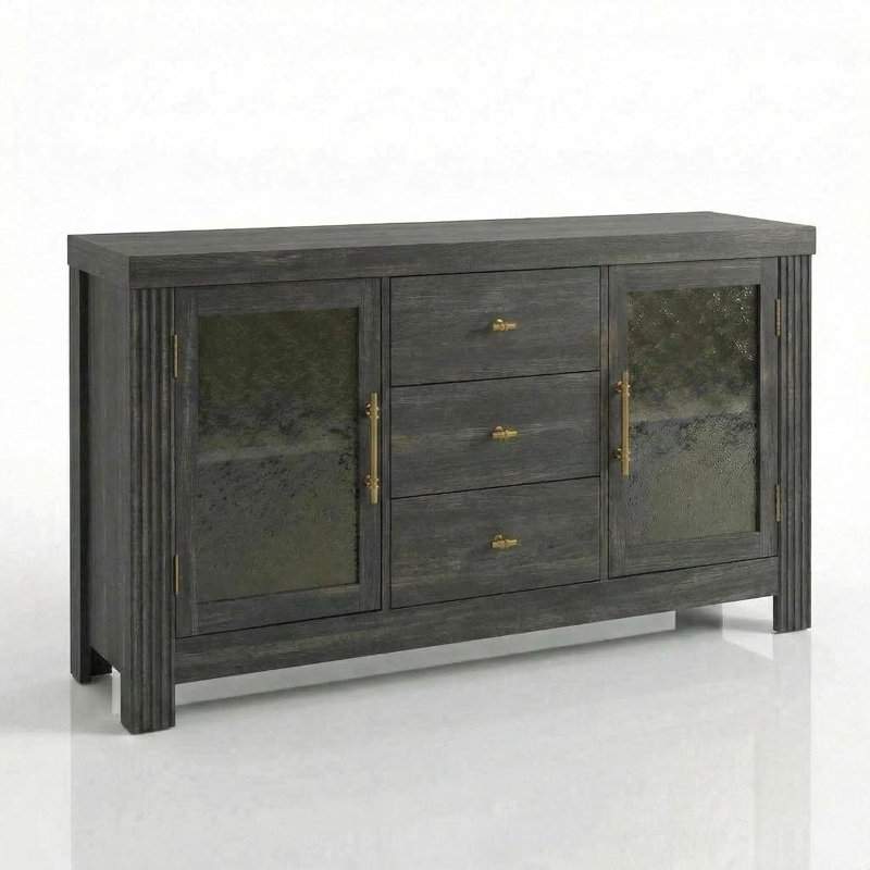 Meuble-bar de coin avec éclairage DEL, porte-verres et rangement pour le vin, Noyer rouge