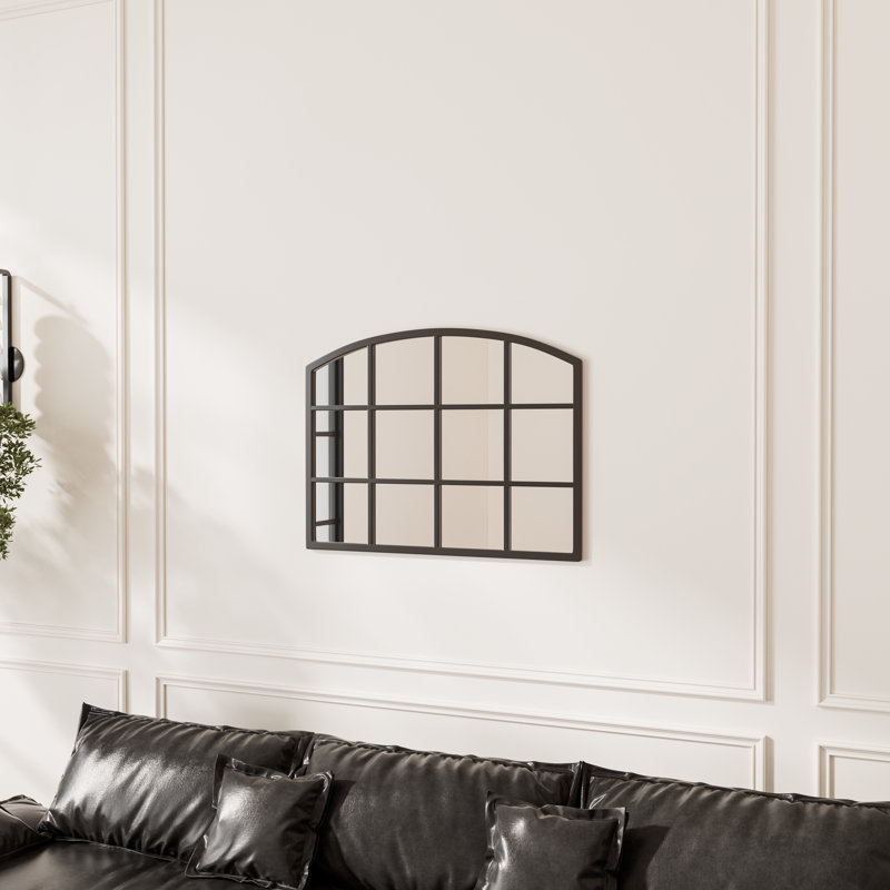 ARCHED WINDOW MIRROR, Horizontal, 30" x 40"