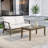 Polett Teak Outdoor Two-person Patio Set With Cushions And Side Table-459058474-459058469