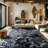 Galaxy Series Abrstract Black/Gray/Ivory/Beige Area Rug-173627304-170481946