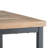 Skyler 34"W Solid Mango Wood and Metal Industrial Square Coffee Table with Open Shelf and Black Frame-1606539993