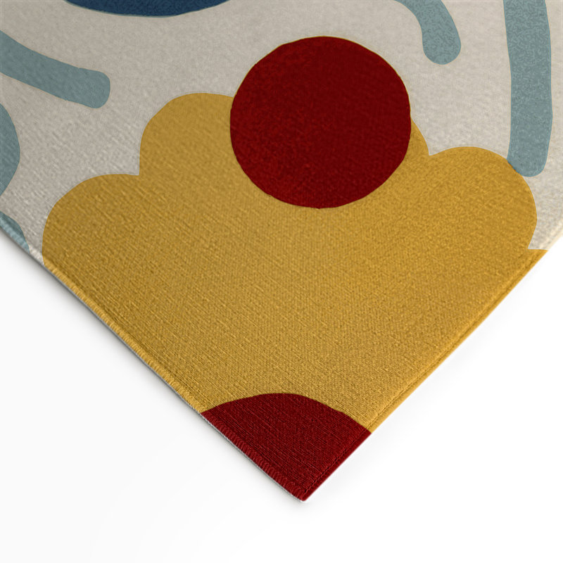 Breezy Prime Orbit Indoor And Outdoor Area Rug, Rectangle 3' x 5'