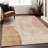 Premium Machine Washable Prisco Terracotta Rug-1382938299
