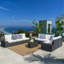 Ensemble modulaire d'extérieur 8 pièces Santa Cruz