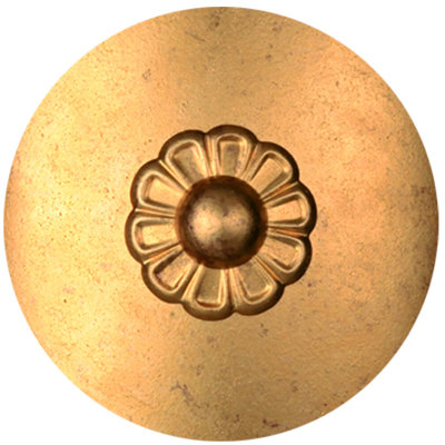 La Scala 5 Light 18in x 19.5in Semi-Flush Mount in Heirloom Gold with Clear Radiance Crystals