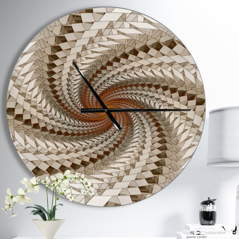 Horloge murale blanche, Moyen