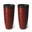 31"H Set Of 2 Oversized Eco-Friendly PP And Stone Honeycomb Textured  Tall Plastic Planter-1441709047