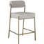 Tabouret de comptoir Carly Boucle-499124883
