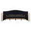 Lit de jour double rembourré avec accoudoirs de rangement, lit gigogne et dernier système audio Bluetooth intégré, lit de jour moderne-1185455210