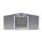 Durable 10x12ft Metal Storage Shed With Dual Windows-113066306