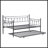 Daybed With Trundle  BLACK