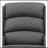 Gray Fabric Rocking Chair