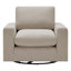 Asher Upholstered Swivel Club Chair