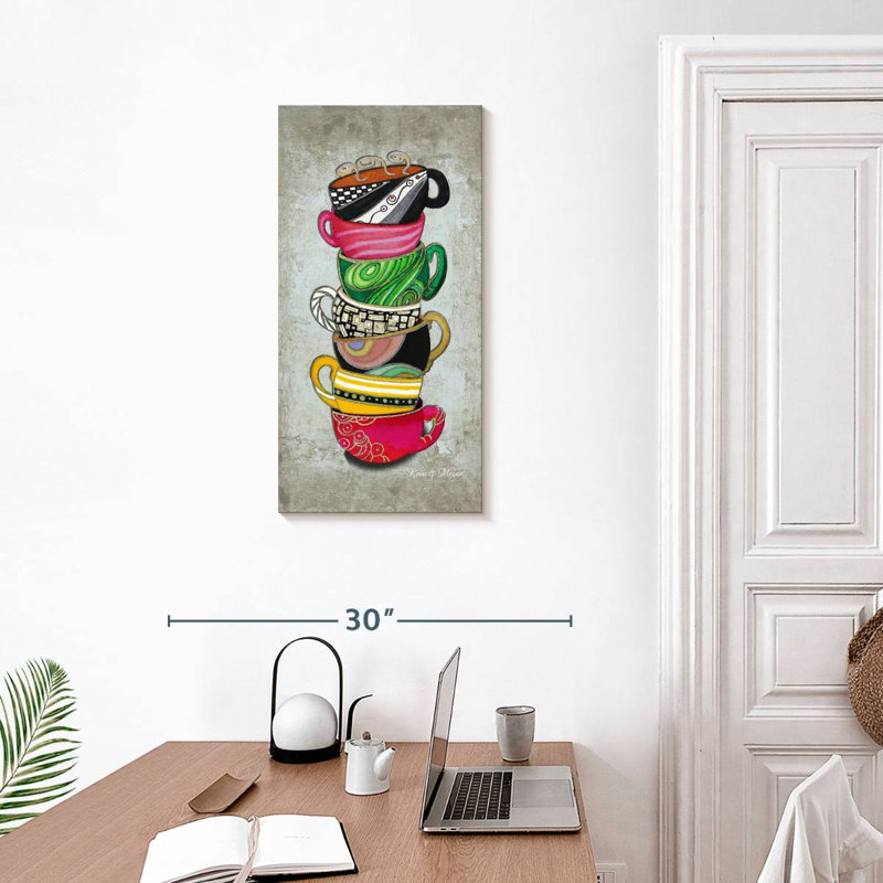 Collection Cuppa Stacked Hot II, H 30 po x l 15 po