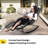 Blizzard Patio Rocking Chair Curved Rocker Chaise Lounge Chair with Pillow-575000892
