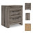 Kaysah 2 Drawer Nightstand-1134919512