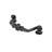 Drawer Wrought Iron Bail 4 1/8" Center to Center Drop Handle