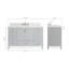 Ensemble de meuble-lavabo simple Cambridge-110870683-134281922-134281926