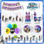 Ensemble de 39 articles de fête d'anniversaire Fortnite, ensemble de décorations pour enfants Fortnite