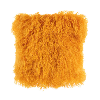 Mongolian Square Pillow Cover & Insert