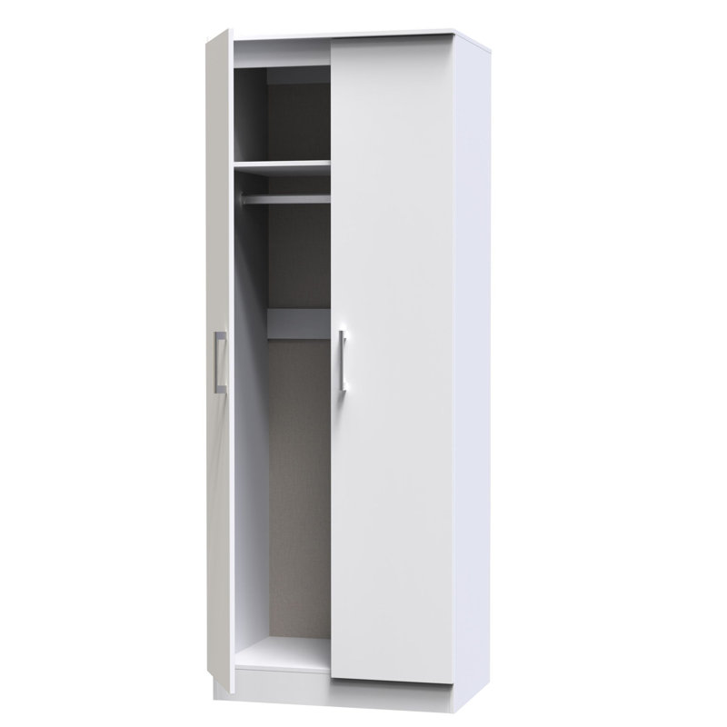 Fully Assembled Bartly 3 Piece Bedroom Set, White Matte