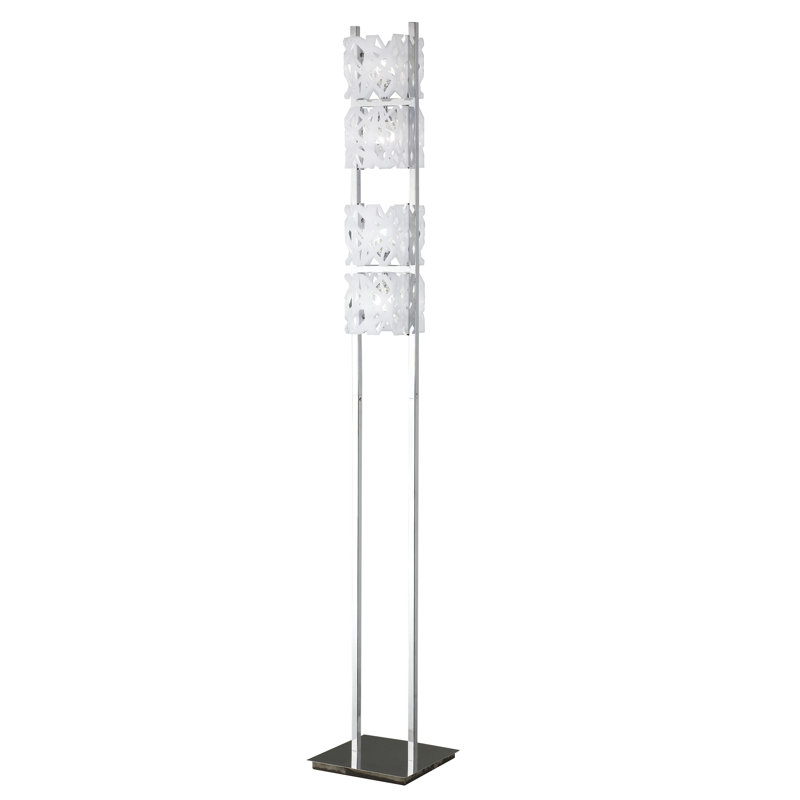 Waloo 162cm Novelty Floor Lamp, White