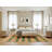 Machine Washable Checkered Brown Area Rug-1117642441