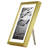 Picture Frame With Thin Border and Mat - Shatter-Resistant Glass For Hanging and Tabletop-92183506-92183508