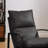 Mid Century Accent Genuine Leahter Lounge Chair-1324249
