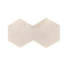 Marbre cannelé texturé 3D Hexagon FS pour mur, 1 boîte de 12 pièces-112642944