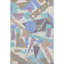 Tapis géométrique de qualité supérieure lavable à la machine Mehara AMF1693-1438464543