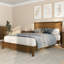 Base de lit en bois massif Cape