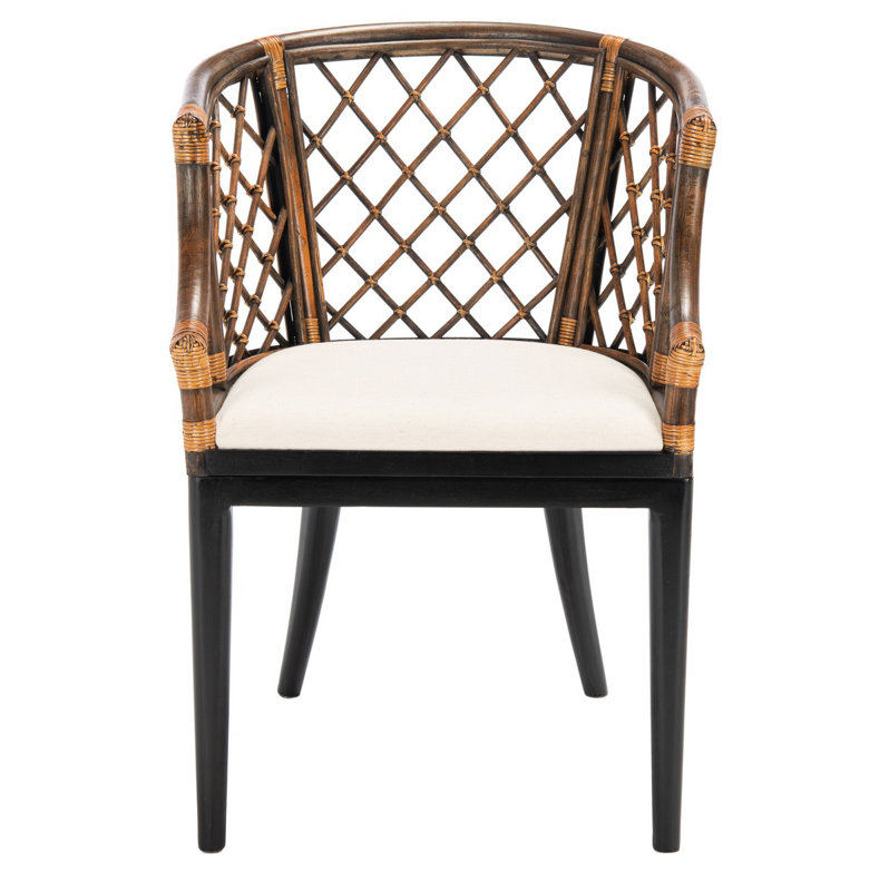 Fauteuil de 23 po de largeur Carlotta, Noir