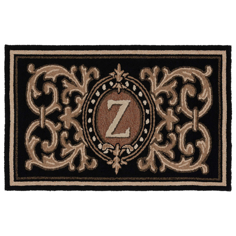 Analucia Personalizable Outdoor Doormat, 30" W x 48" L, Z