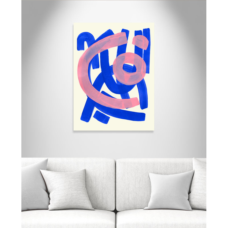Impression Funky Beat par Haniff, Sans cadre, L 36 po x H 48 po, Toile tendue
