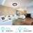Aeian Acrylic LED Flush Mount-1176168431